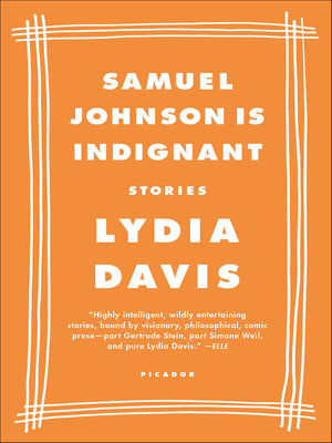 cover image of Samuel Johnson Is Indignant